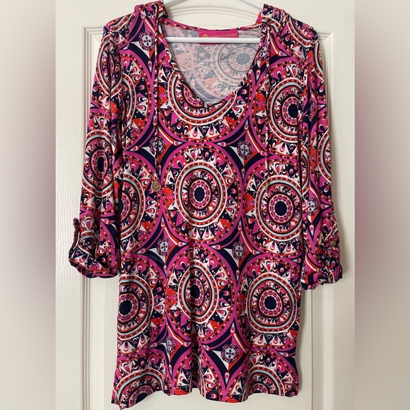 Macbeth Collection by Margaret Joseph’s Hooded Coverup with Pockets - Picture 1 of 6